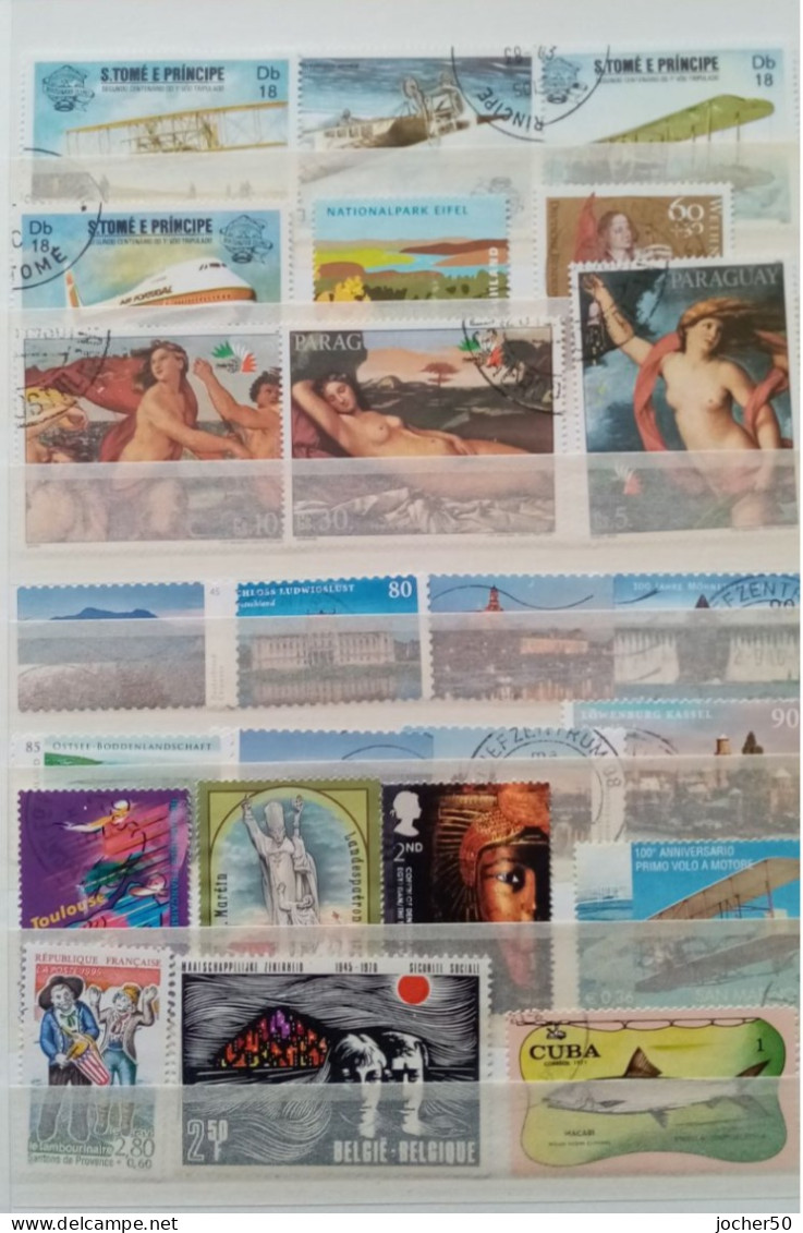 raccolta di francobolli stranieri prima scelta