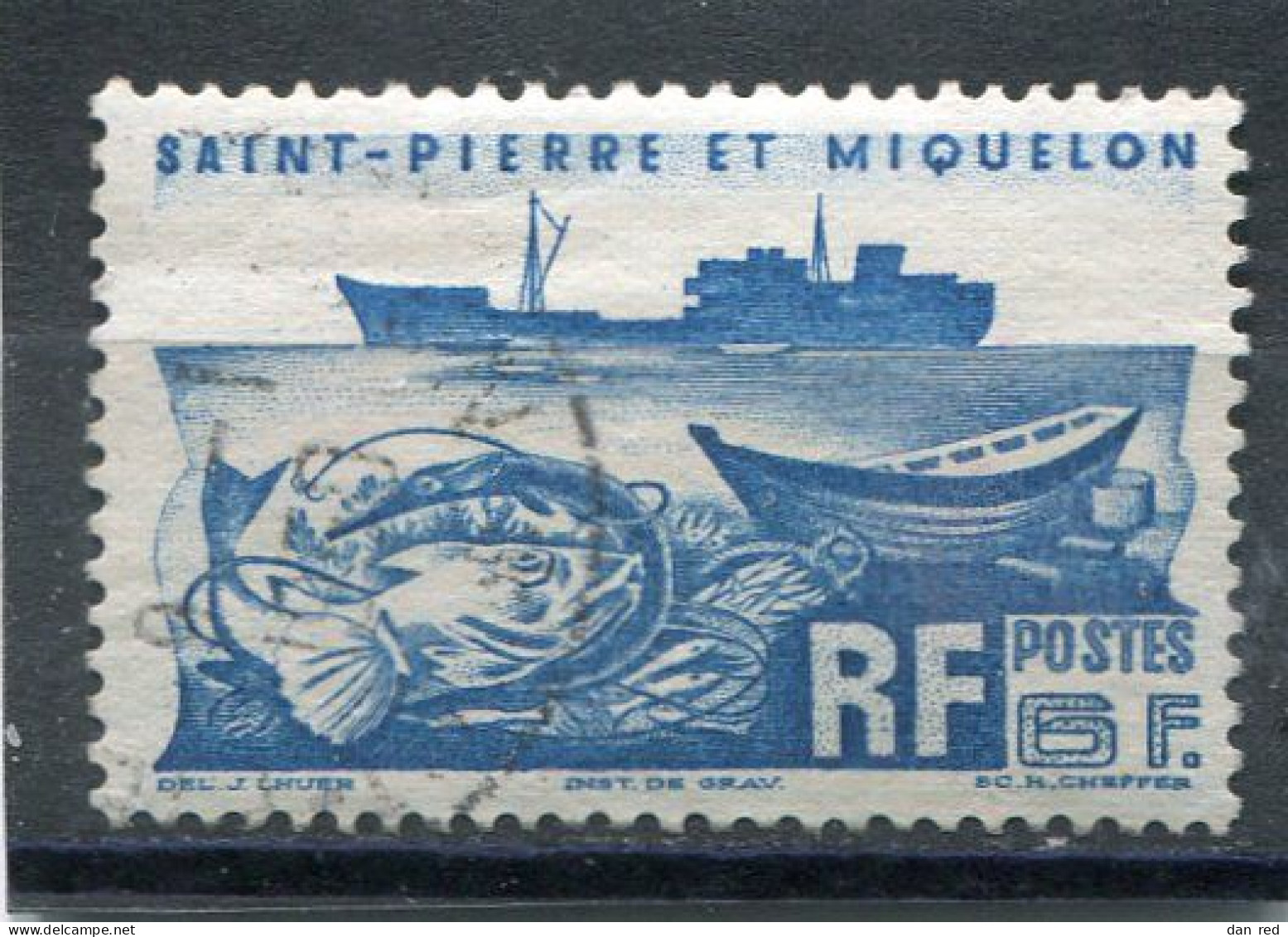 SAINT-PIERRE ET MIQUELON N° 339 (Y&T) (Oblitéré) - Oblitérés