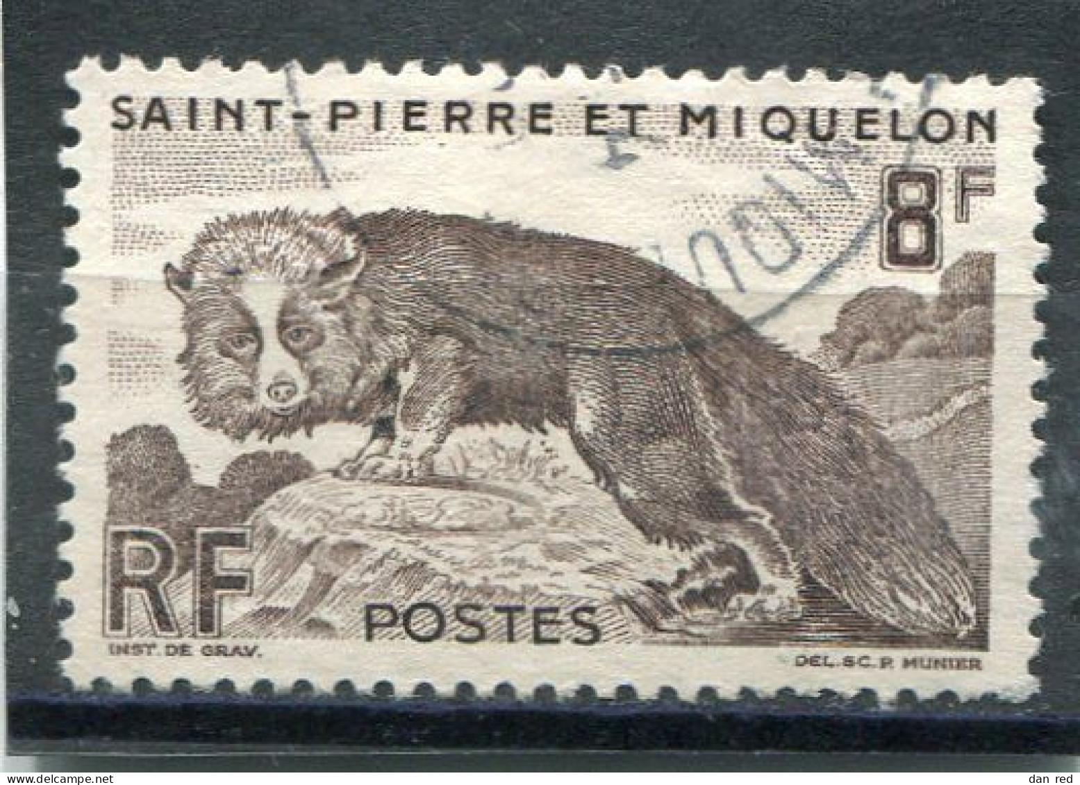 SAINT-PIERRE ET MIQUELON N° 345 (Y&T) (Oblitéré) - Usati