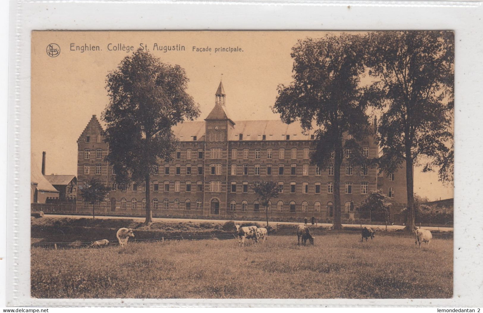 Enghien. Collège St. Augustin. Façade Principale. * - Edingen