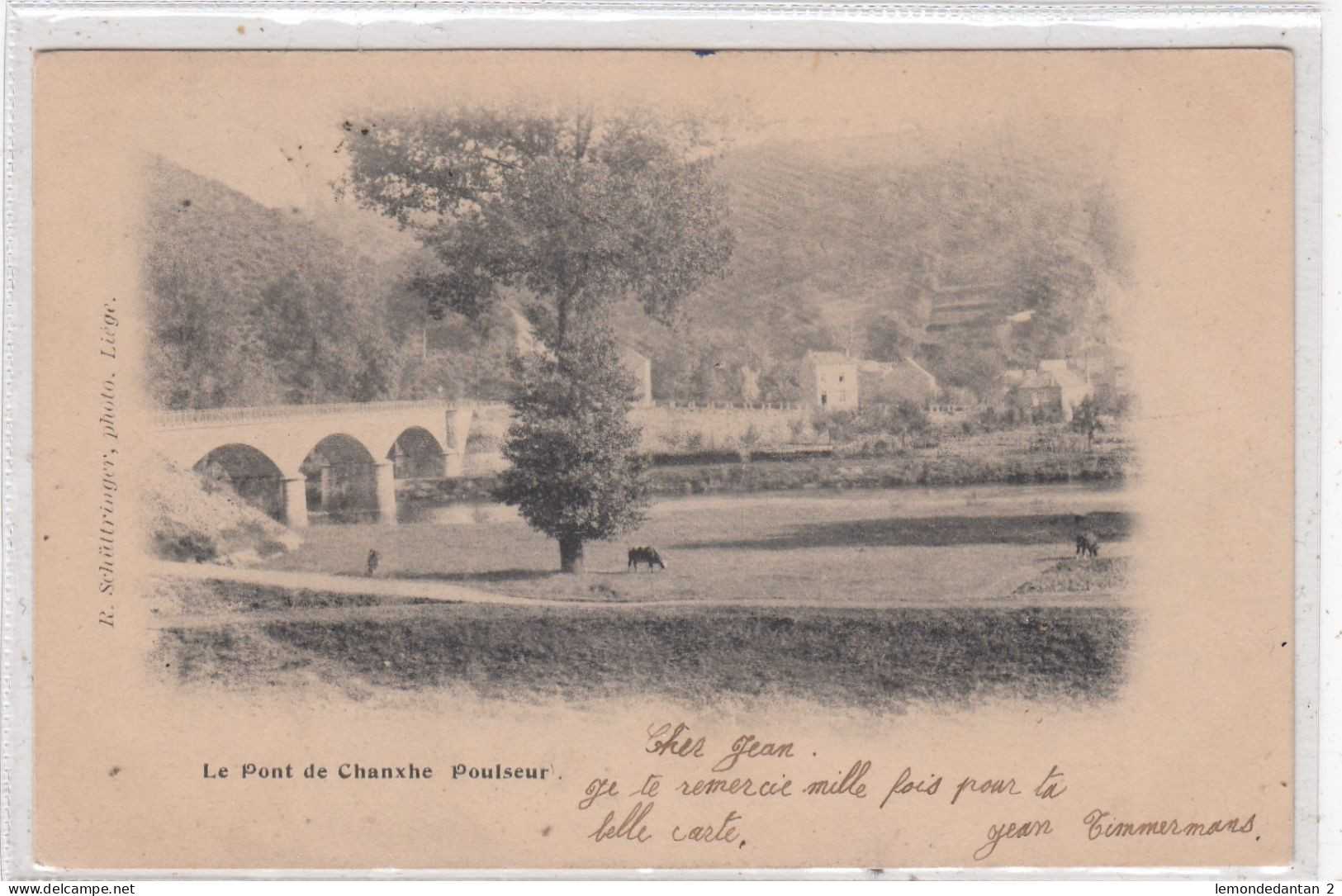 Le Pont De Chanxhe. Poulseur. * - Comblain-au-Pont