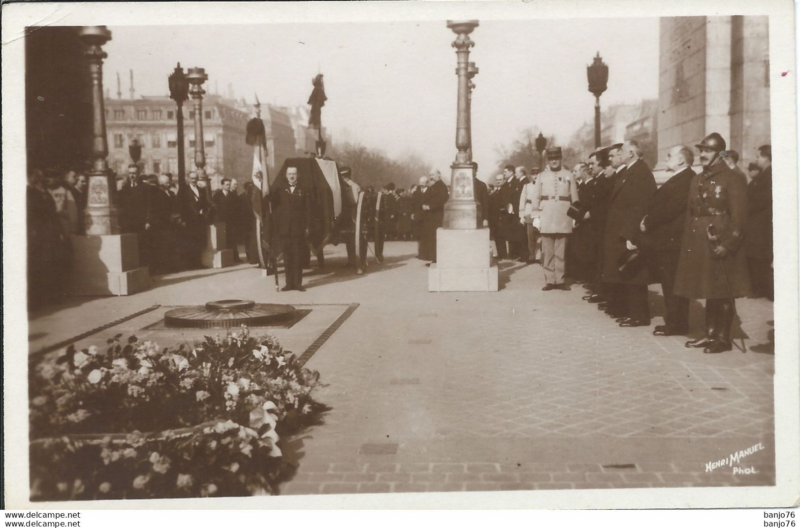 Funérailles Du Marchal FOCH - 29 Mars 1929 - 4 Cartes - Funerali