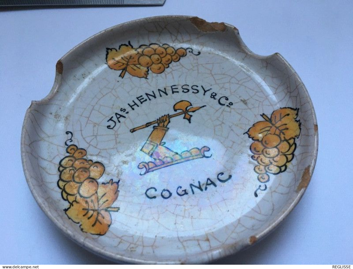 Cendrier  COGNAC "JAs HENNESSY&CO " - Ashtrays