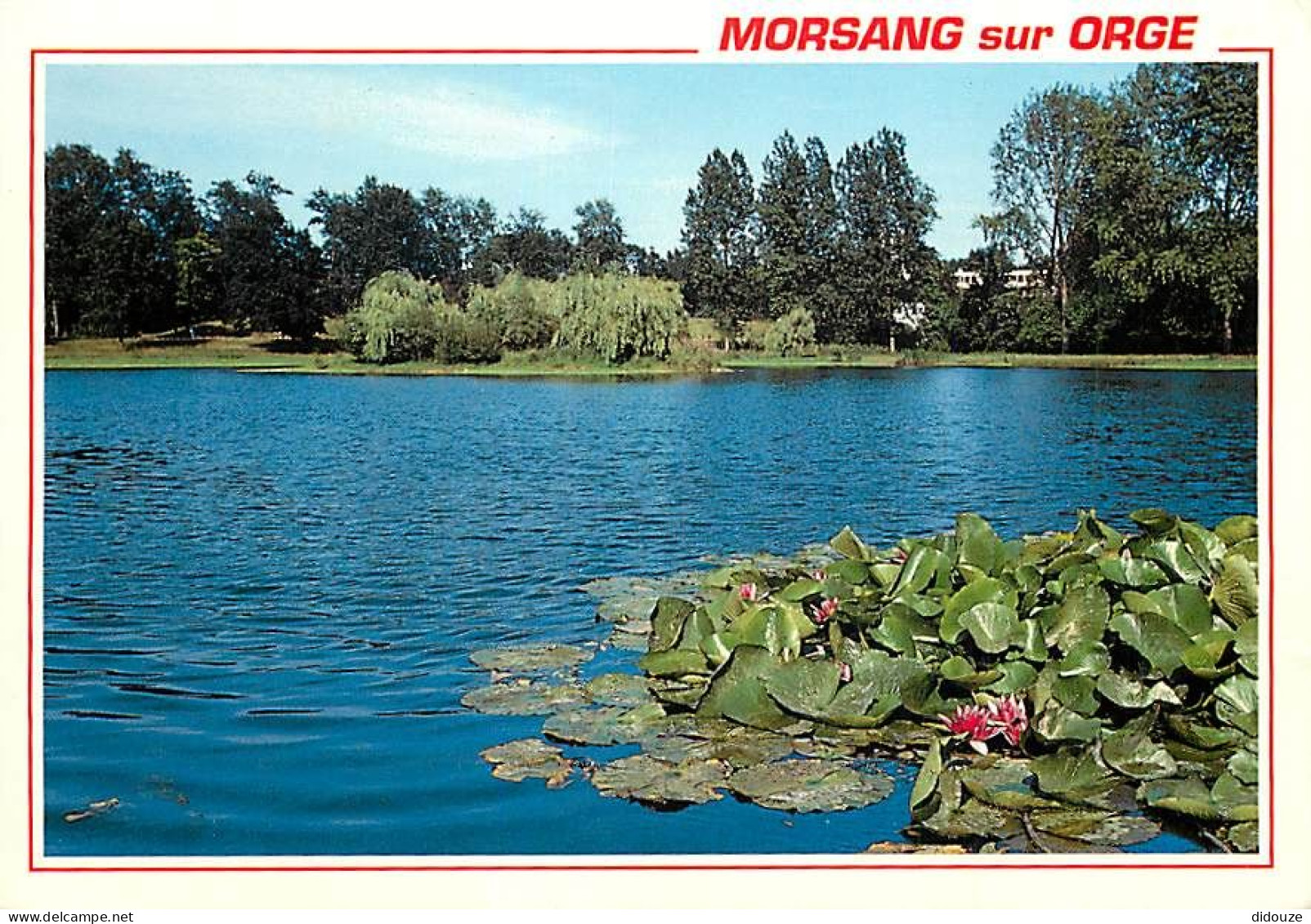 91 - Morsang Sur Orge - Le Parc Du Château - CPM - Carte Neuve - Voir Scans Recto-Verso - Morsang Sur Orge