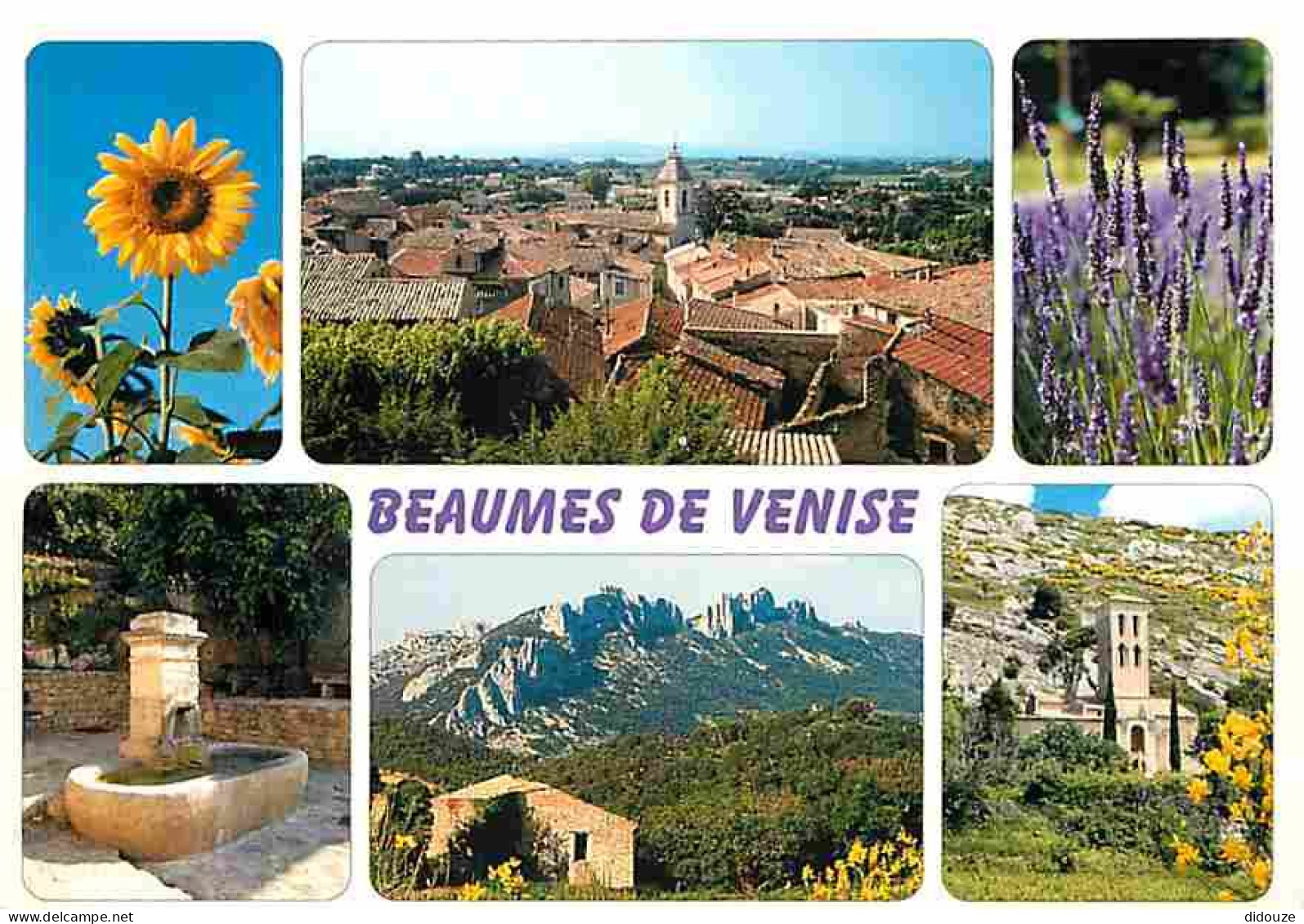 84 - Beaumes De Venise - Multivues - Flamme Postale - CPM - Voir Scans Recto-Verso - Beaumes De Venise