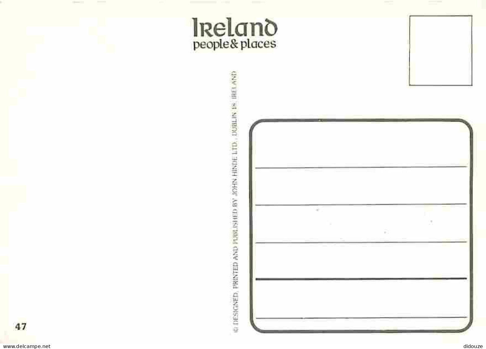 Irlande - Express Delivery - Anes - Pots De Lait - Charrette - CPM - Voir Scans Recto-Verso - Other