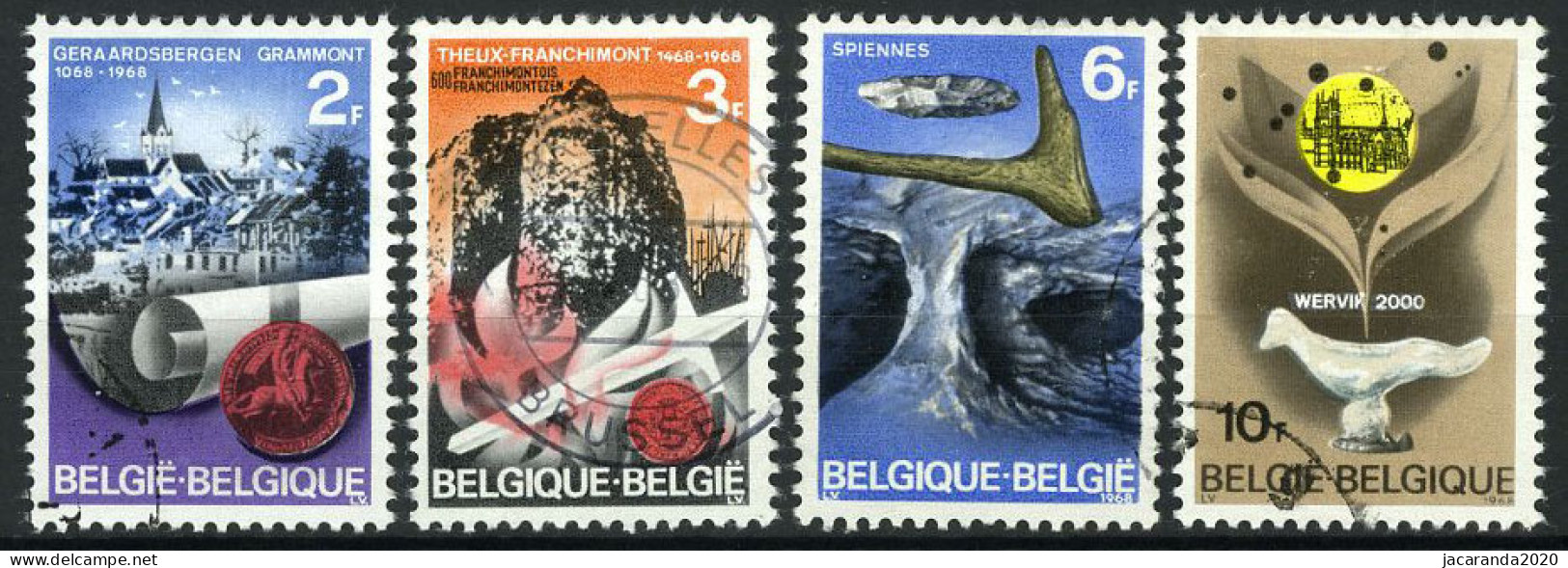 België 1448/51 - Historische - Gestempeld - Oblitéré - Used - Gebraucht