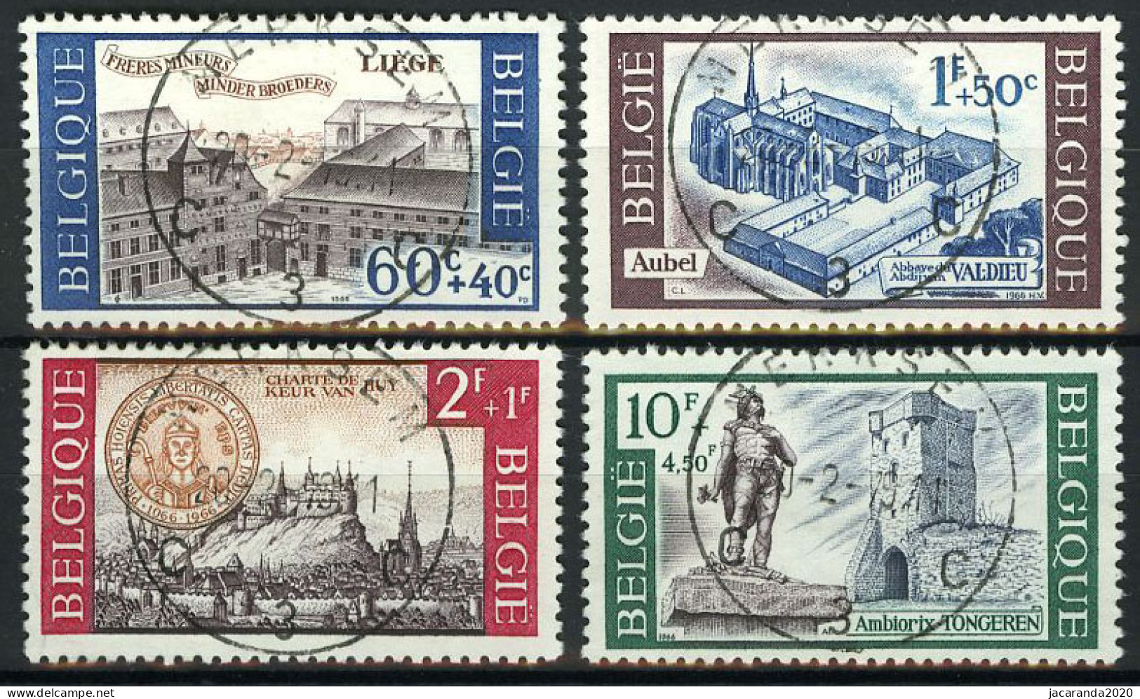 België 1385/88 - Culturele - Gestempeld - Oblitéré - Used - Used Stamps