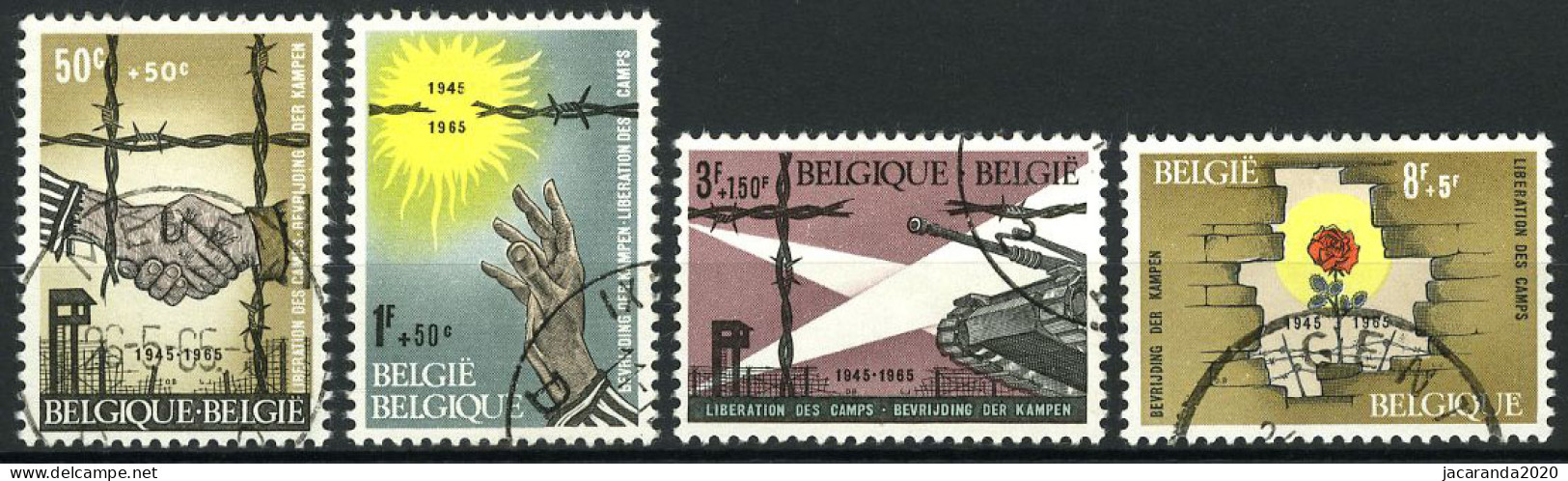 België 1329/32 - Bevrijding Van De Kampen - Gestempeld - Oblitéré - Used - Gebraucht