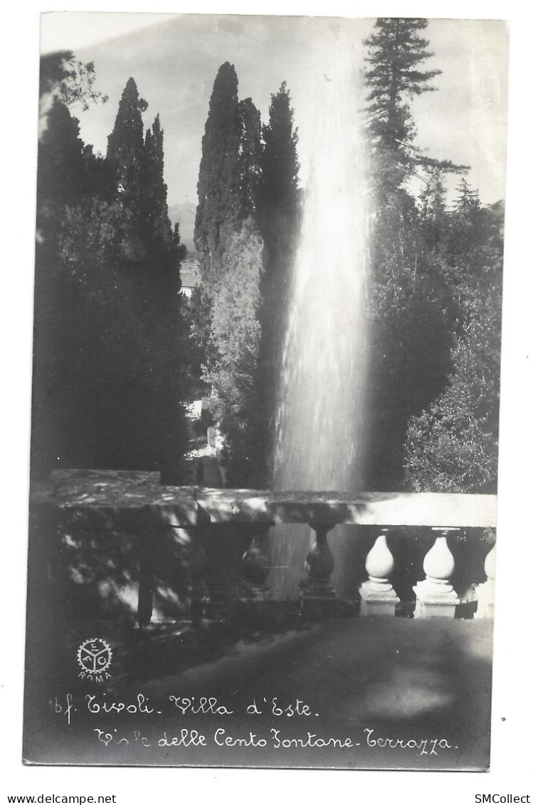 Tivoli, Villa D'Este, Viale Delle Cento Fontane. Terrazza (8313) - Tivoli