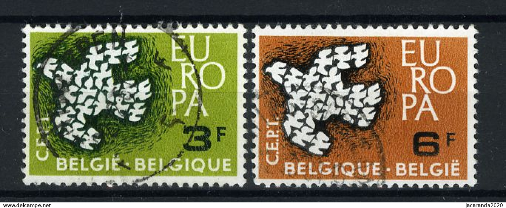 België 1193/94 - Europa 1961 - Gestempeld - Oblitéré - Used - Oblitérés