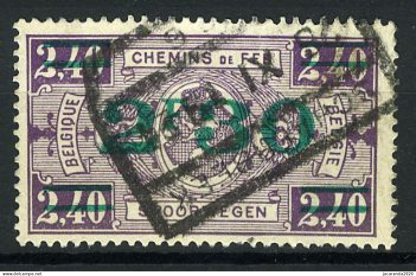 België TR167 - Rijkswapen Met Opdruk - Gestempeld - Oblitéré - Used  - Oblitérés