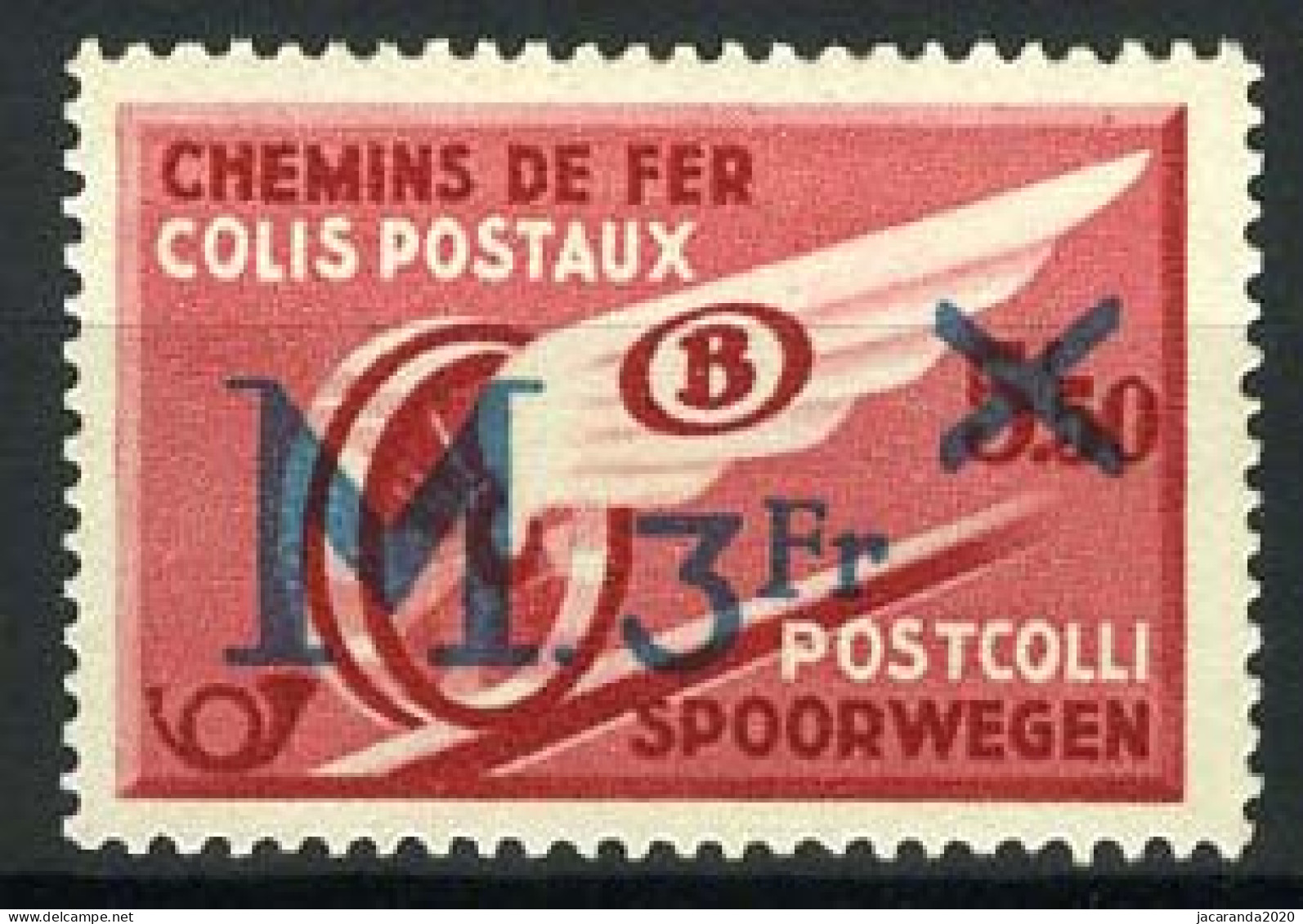 België TR210 ** - Gevleugeld Wiel Met Opdruk "M" - Mint