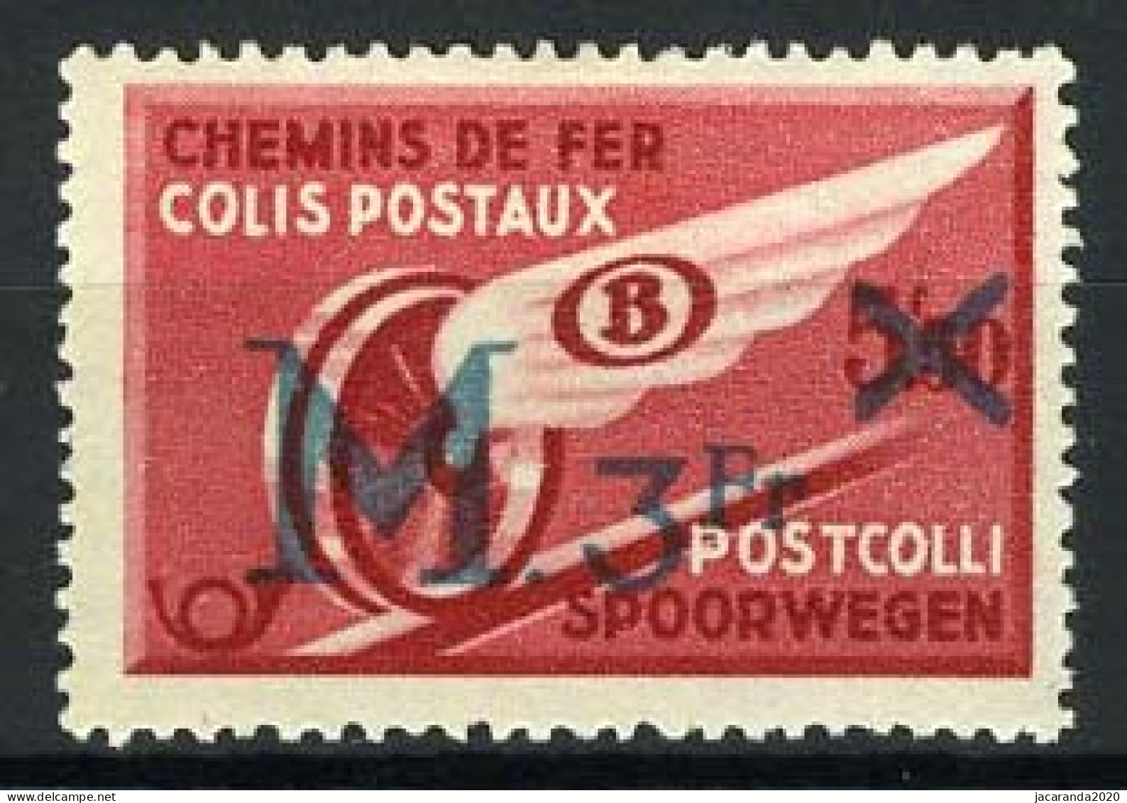 België TR210 * - Gevleugeld Wiel Met Opdruk "M" - Mint