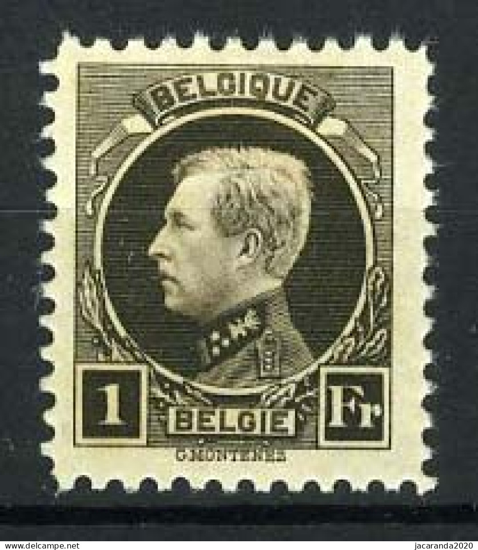 België 214B ** - Koning Albert I - Kleine Montenez - Tanding: 11 X 11 1/2 - MNH - 1921-1925 Kleine Montenez