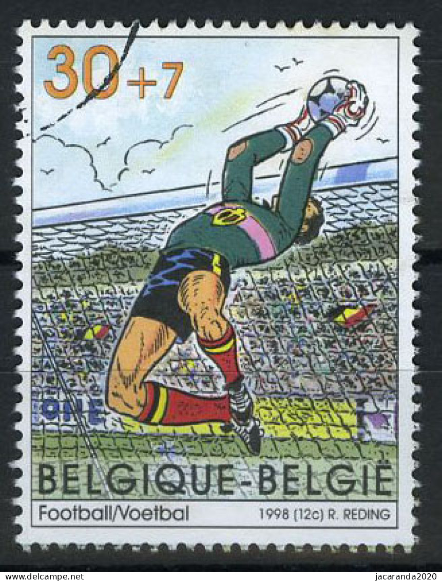 België 2762 - Sport - Voetbal - Football - Uit BL76 - Gestempeld - Oblitéré - Used - Gebruikt