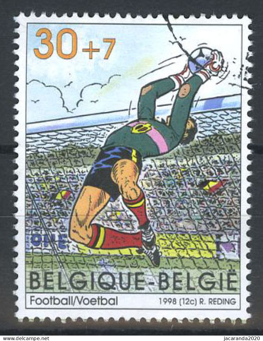 België 2762 - Sport - Voetbal - Football - Uit BL76 - Gestempeld - Oblitéré - Used - Usati