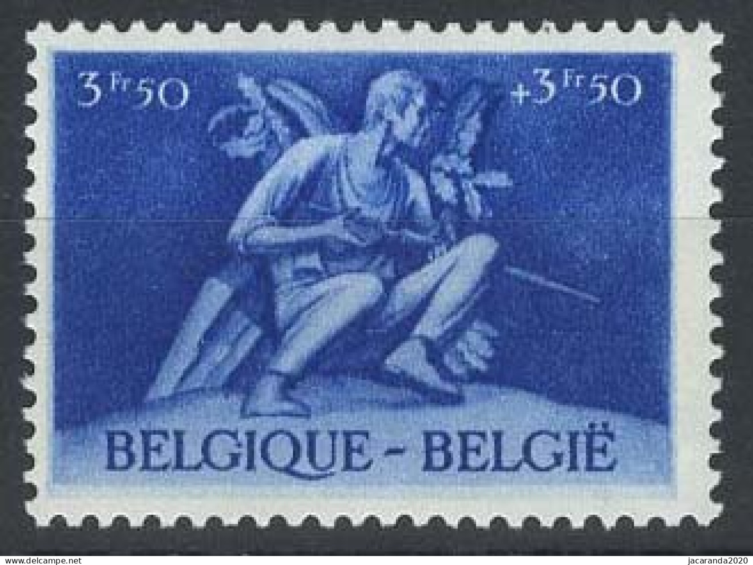 België 708-Cu ** - Punt In G Van Belgique - Autres & Non Classés