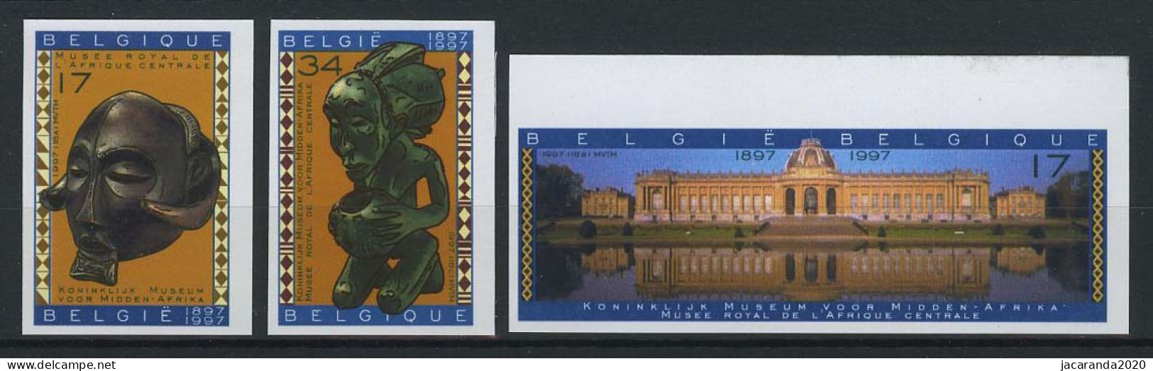 België 2727/29 ON - Koninklijk Museum Voor Midden-Afrika - Musée Royal De L'Afrique Centrale - Other & Unclassified