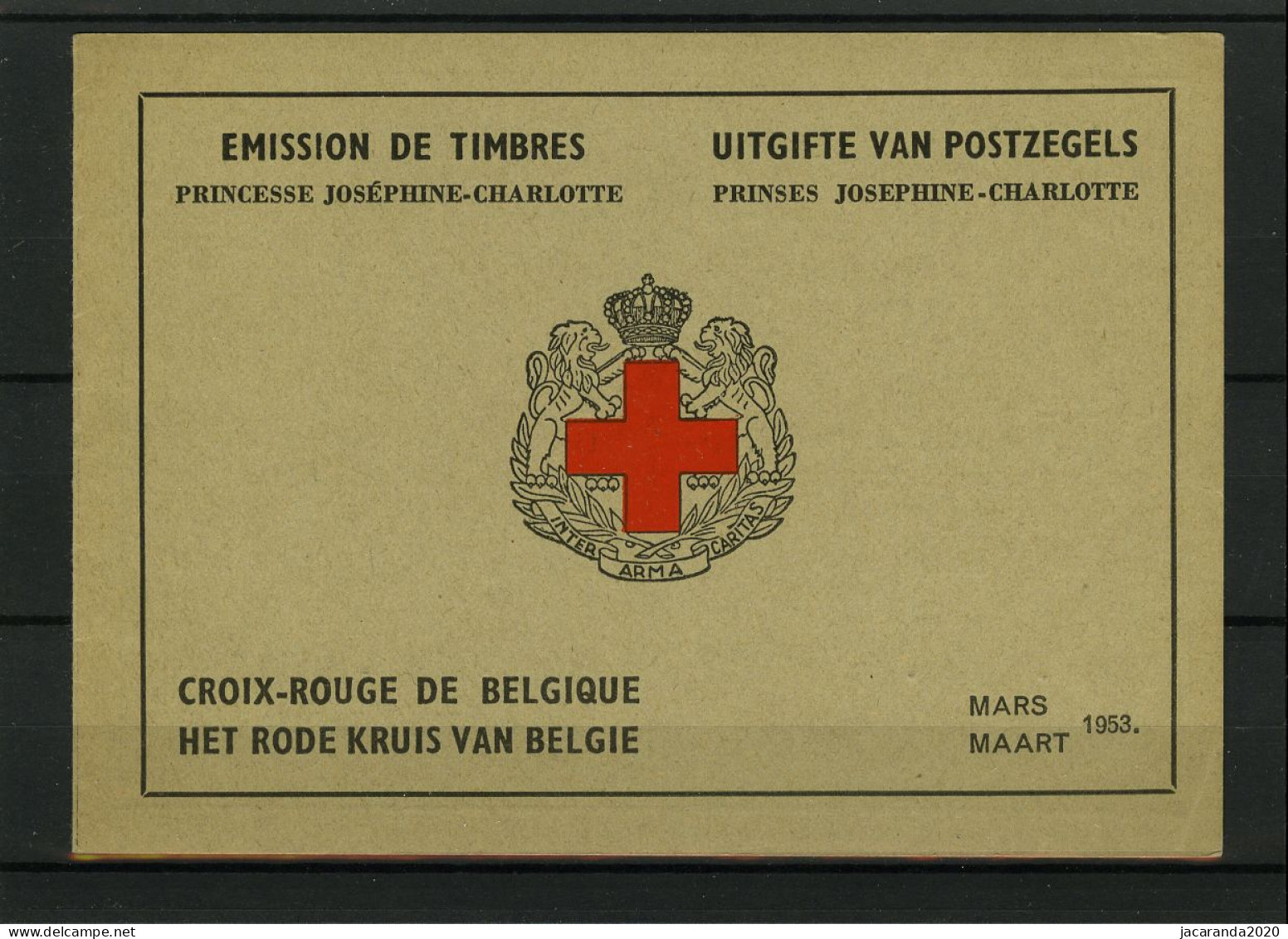 België Boekje 914A ** - Pr. Josephine-Charlotte - Rode Kruis - Croix-Rouge - FR-NL - SUP - Ohne Zuordnung