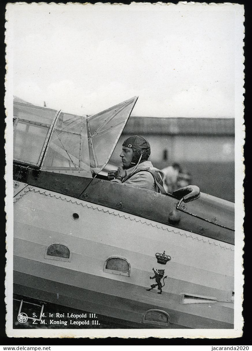 België 467 MK - Luchtvaartpropaganda - Koning Leopold III Als Vliegenier - 1934-1951