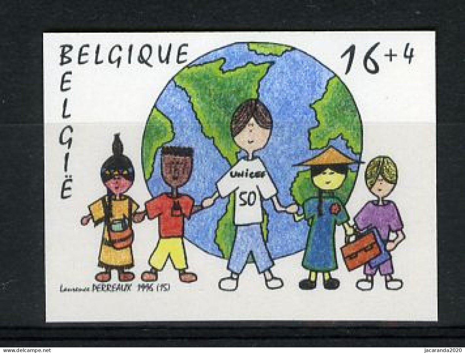 Belgium 2670 ON - 50 Jaar Unicef - Kinderfonds - Fonds Des Nations Unies Pour L'Enfance - Imperforated - UNICEF