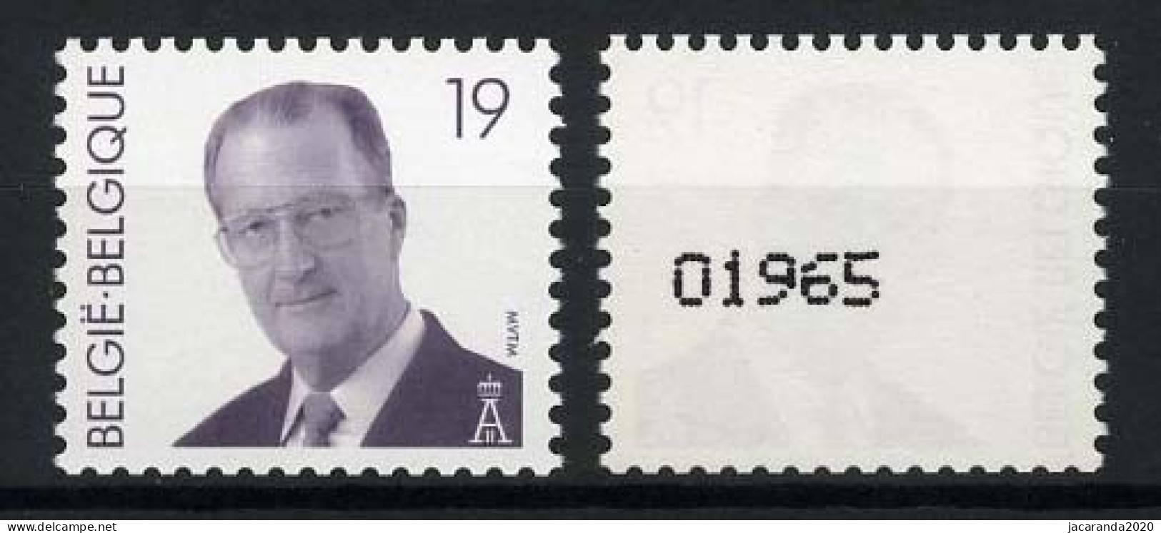 België R84 + R85 - Koning Albert - Roi Albert - Horizontaal Formaat  (2779) - Coil Stamps