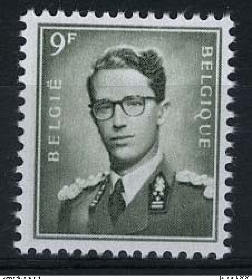 België 1073 ** - Koning Boudewijn - Type Marchand - MNH - LUXE - 1953-1972 Brillen