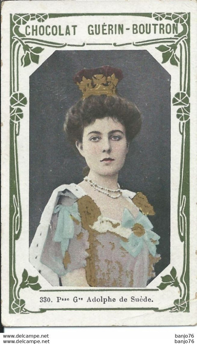 Chromo - Chocolat Guérin Boutron - N° 330 - Princesse Geneviève Adolphe De Suède - Guérin-Boutron