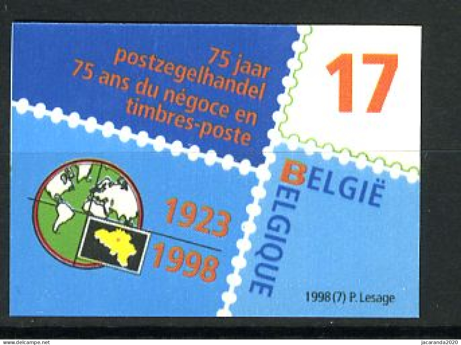 België 2752 ON - 75 Jaar BBKPH - Other & Unclassified