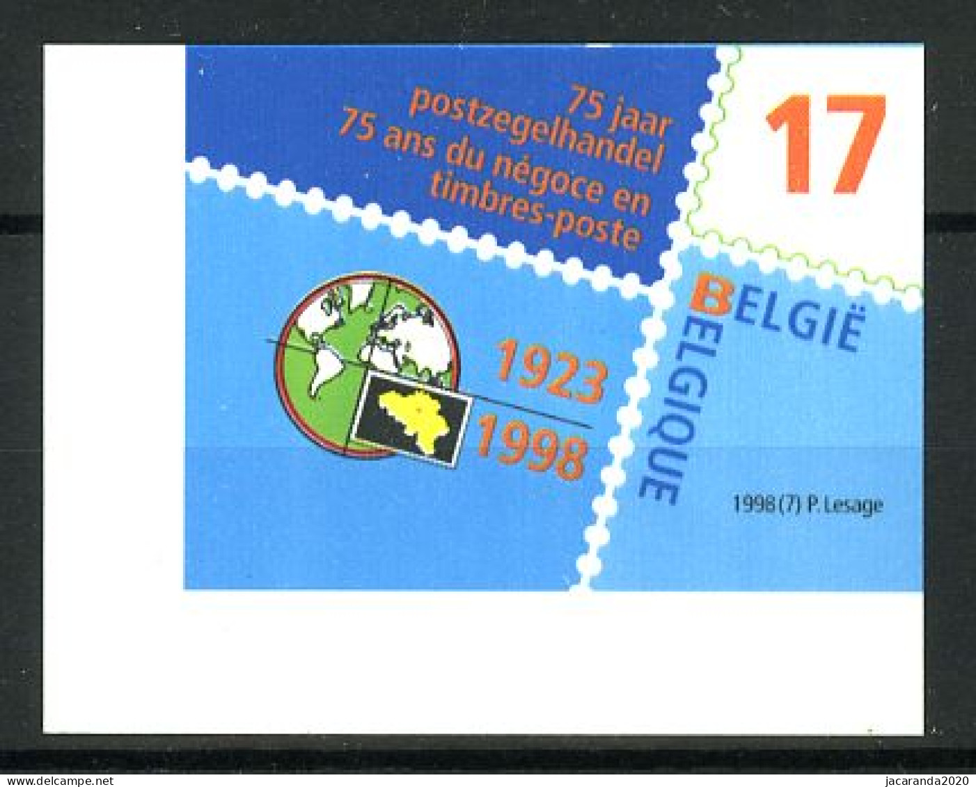 België 2752 ON - 75 Jaar BBKPH - Autres & Non Classés