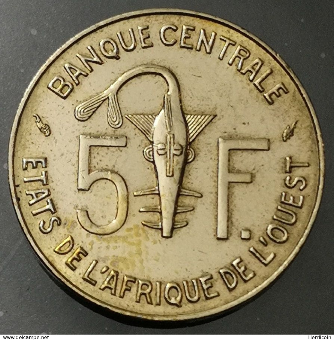 Monnaie Etats De L’Afrique De L’Ouest - 1980  - 5 Francs - Other - Africa