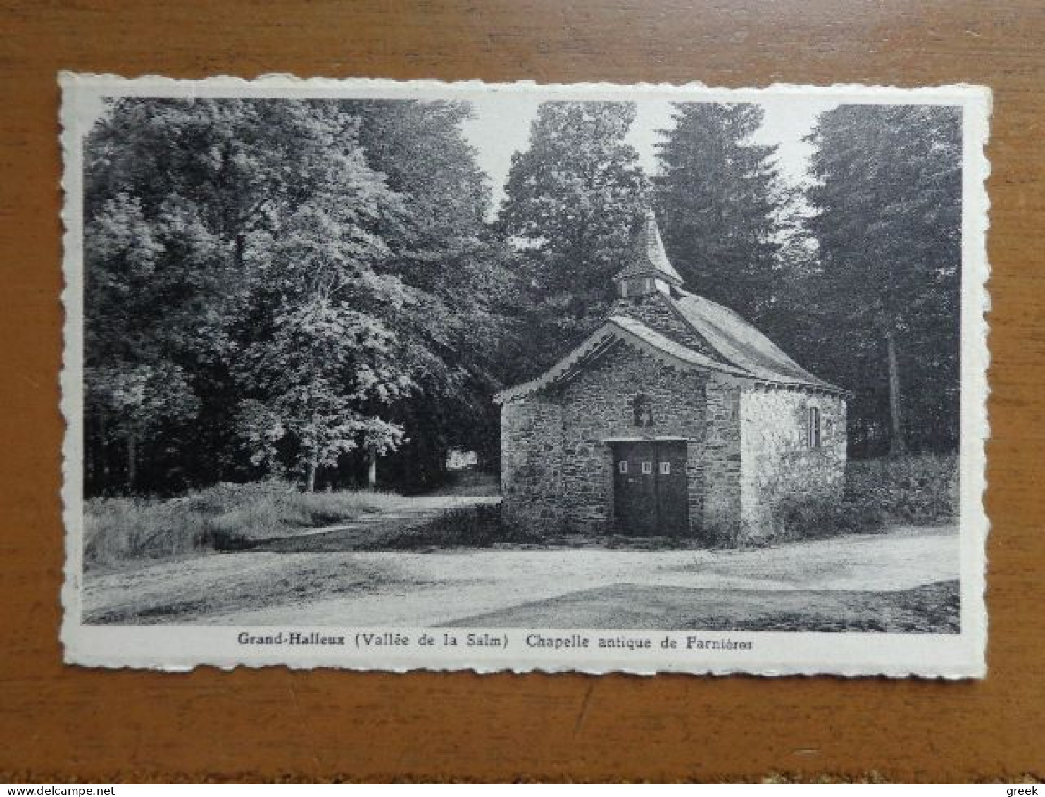 Grand Halleux, Chapelle Antique De Farnières --> Beschreven - Vielsalm