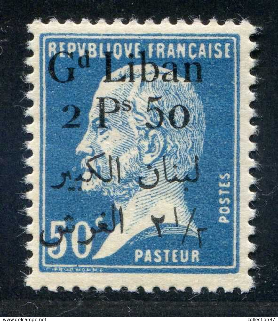 REF 089 > GRAND LIBAN < N° 43a * Sans Virgule Après Le 2 < Neuf Ch Dos Visible - MH * - Neufs