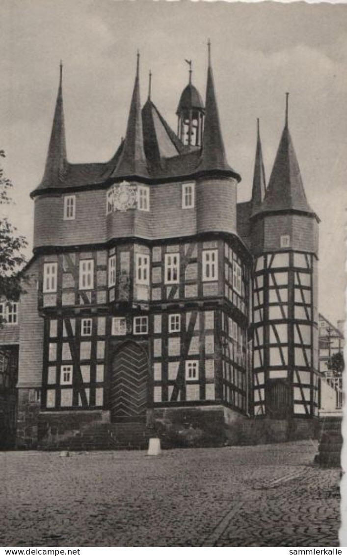 72194 - Frankenberg - 10türmiges Rathaus - Ca. 1955 - Frankenberg (Eder)