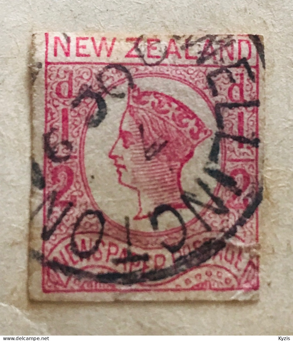 Reine Victoria -1873 ½ - Nouvelle-Zélande - Gebruikt