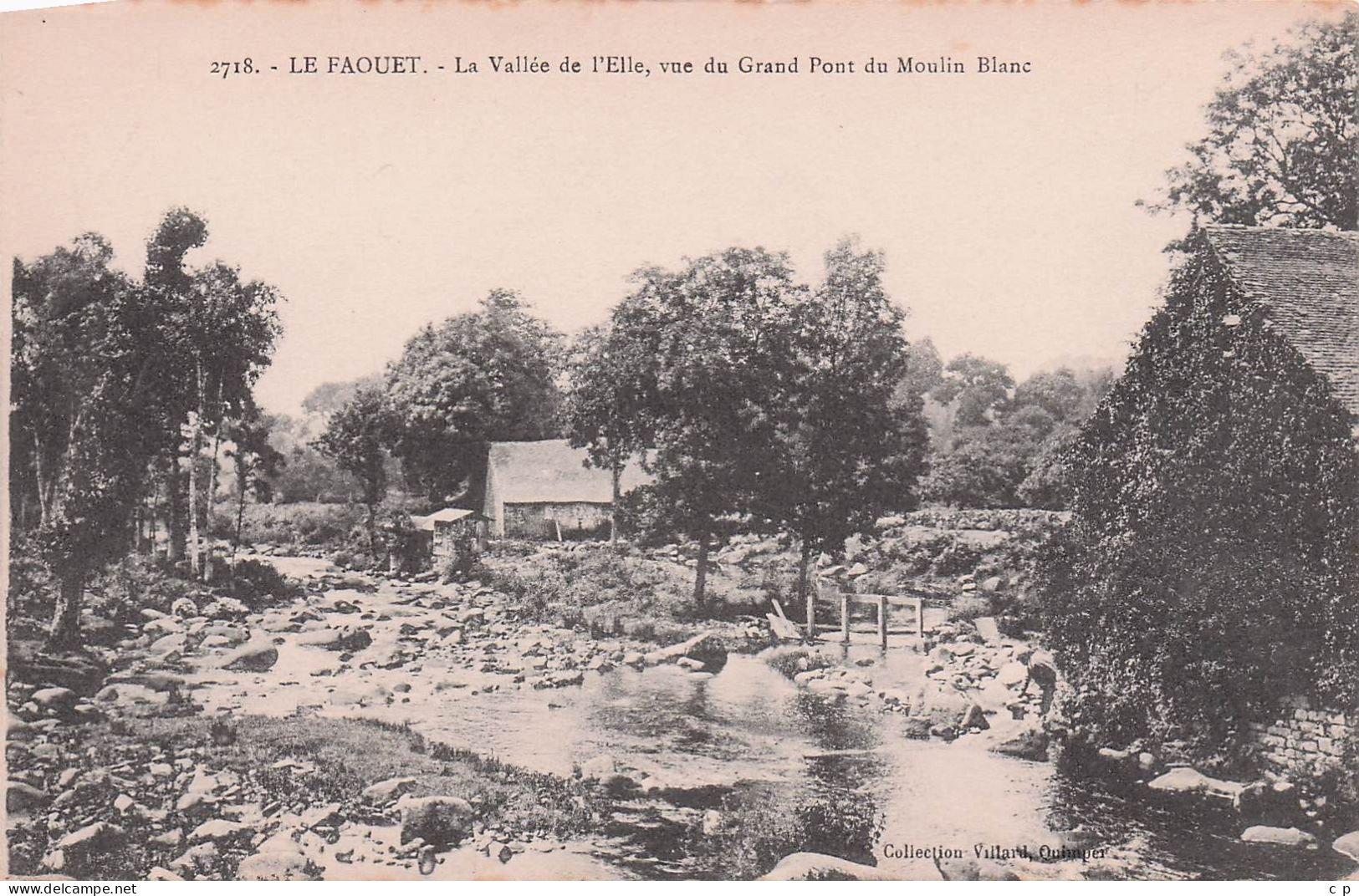 Le Faouet - La Vallée De L'Elle - CPA °J - Le Faouet