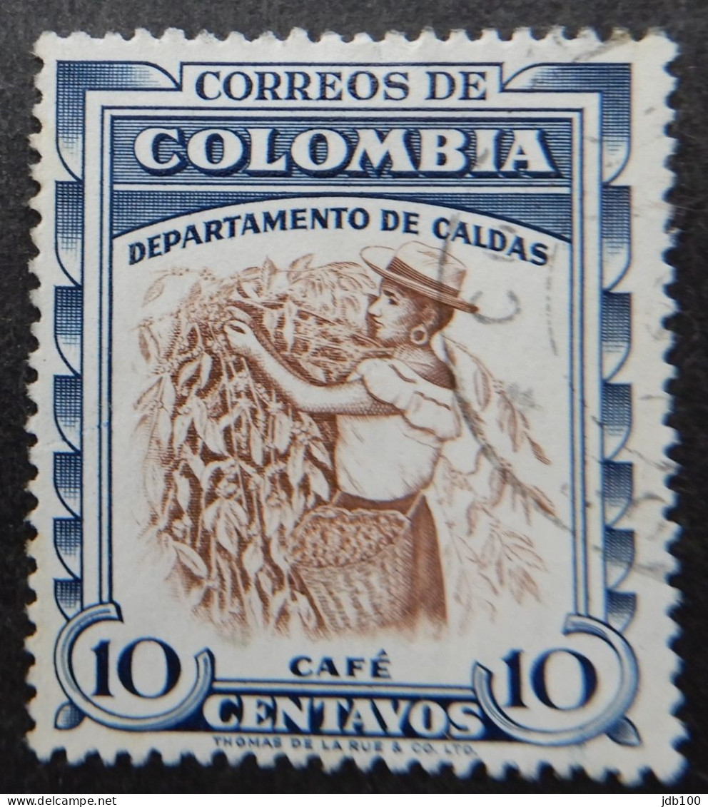 Colombia 1956 (13b) Café Departamento De Calidas - Colombia