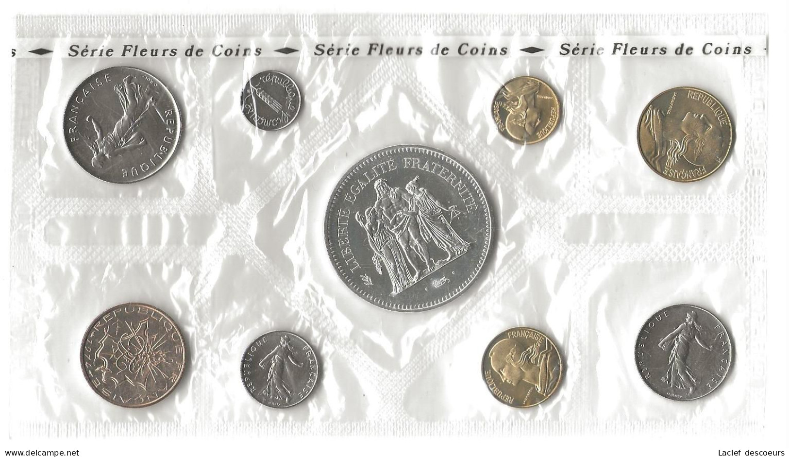 Coffret Fleur De Coin 1974. - BU, BE & Estuches