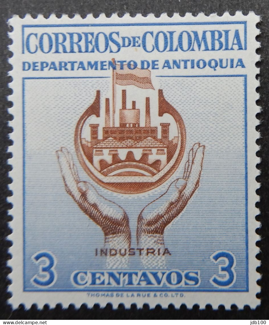 Colombia 1956 (8a) Departamento De Antioquia - Colombia