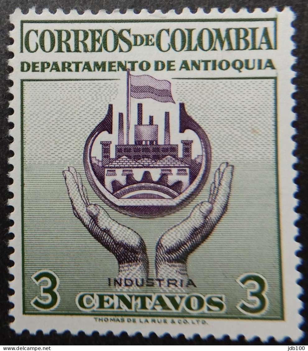 Colombia 1956 (8b) Departamento De Antioquia - Colombia