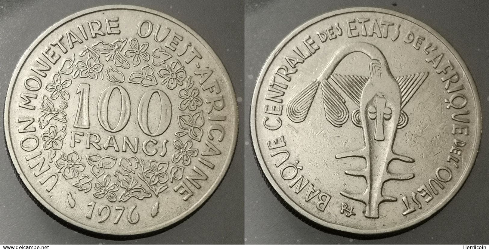 Monnaie Afrique De L'Ouest - 1976 - 100 Francs - Otros – Africa