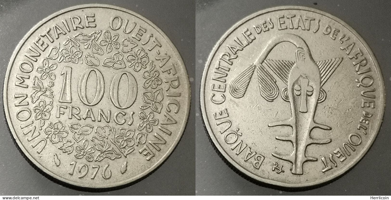 Monnaie Afrique De L'Ouest - 1976 - 100 Francs - Autres – Afrique