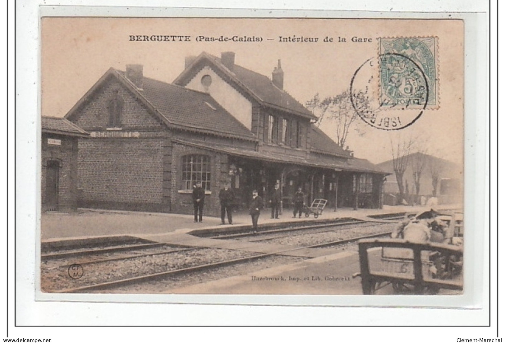 BERTINCOURT :  Inérieur De La Gare - Tres Bon état - Bertincourt