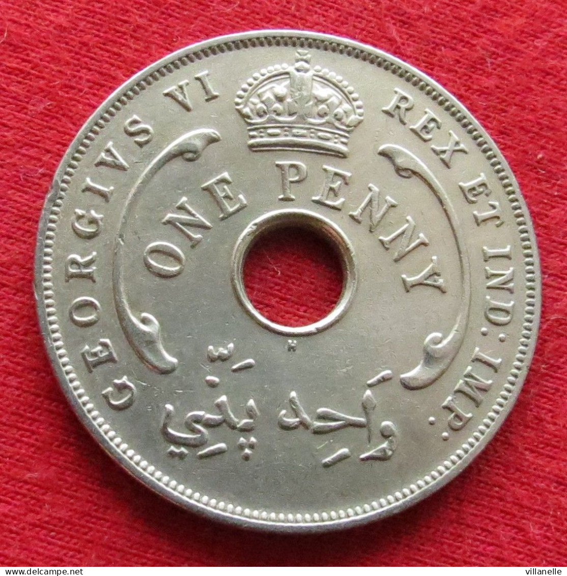 British West Africa 1 Penny 1947 H Brits Afrika Afrique Britannique Britanica  W ºº - Sonstige – Afrika