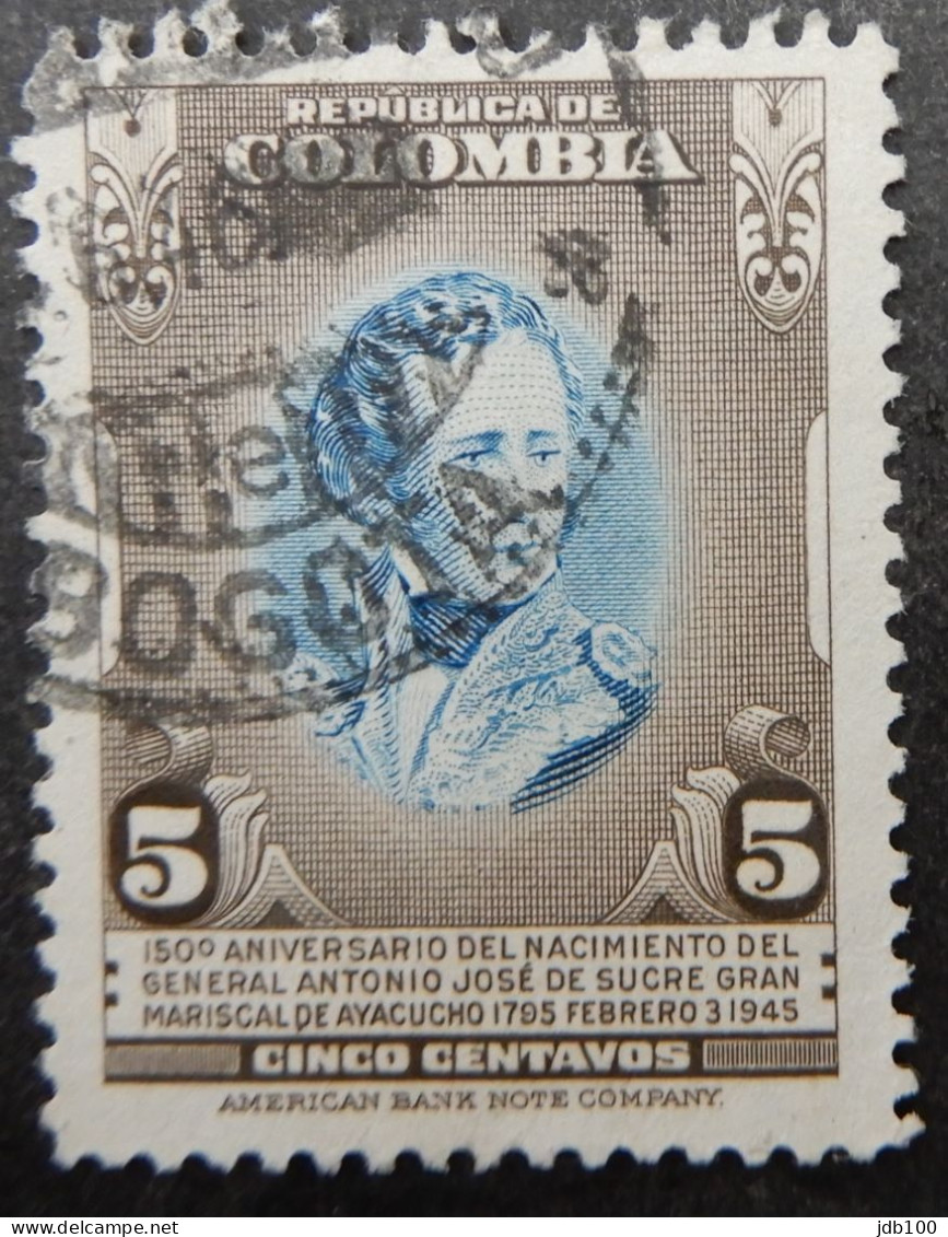 Colombia 1946 (4a) General A. J. De Sucre - Colombia