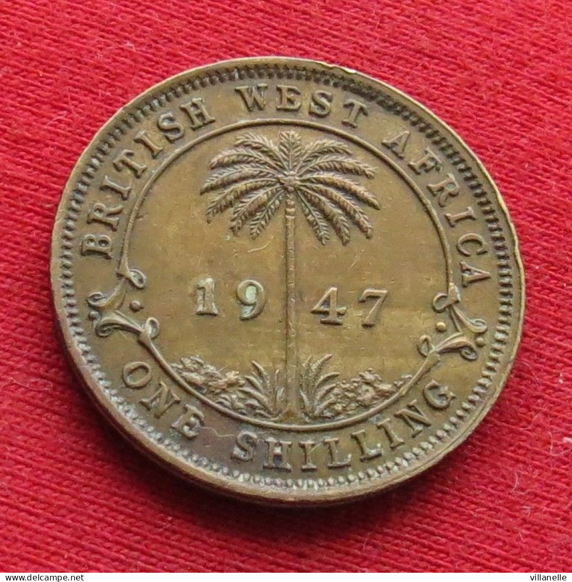 British West Africa 1 Shilling 1947 Brits Afrika Afrique Britannique Britanica #2 W ºº - Sonstige – Afrika