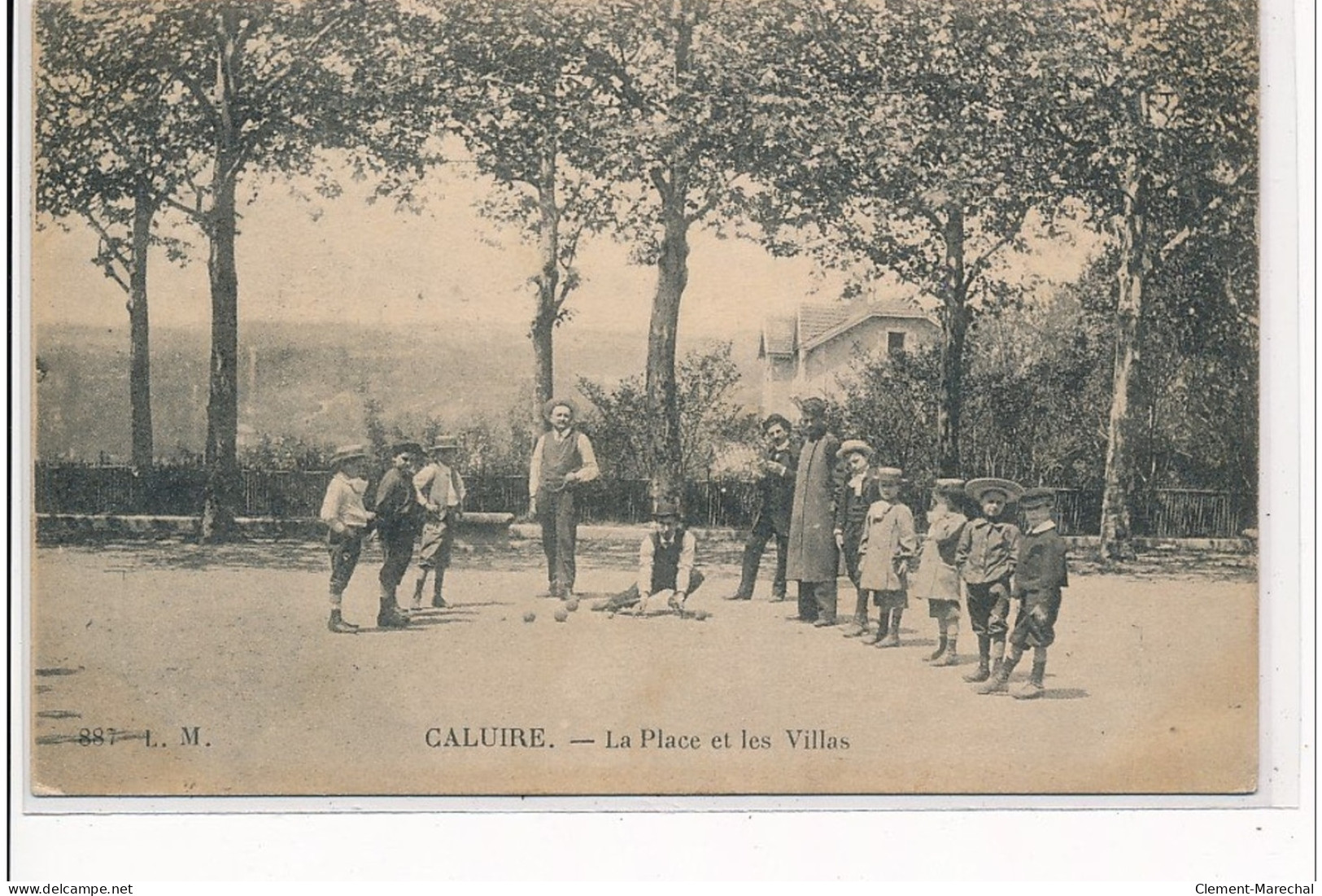 CALUIRE - La Place Et Les Villas - état - Caluire Et Cuire
