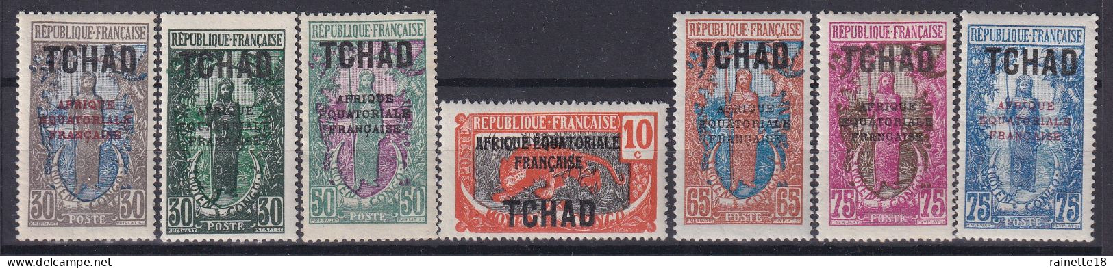 Tchad   37/43 * (41/42 ** ) - Unused Stamps