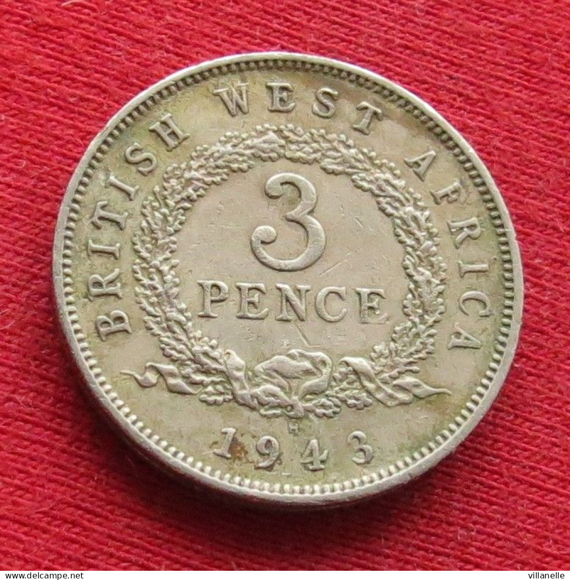 British West Africa 3 Pence 1943 H Brits Afrika Afrique Britannique Britanica  W ºº - Autres – Afrique